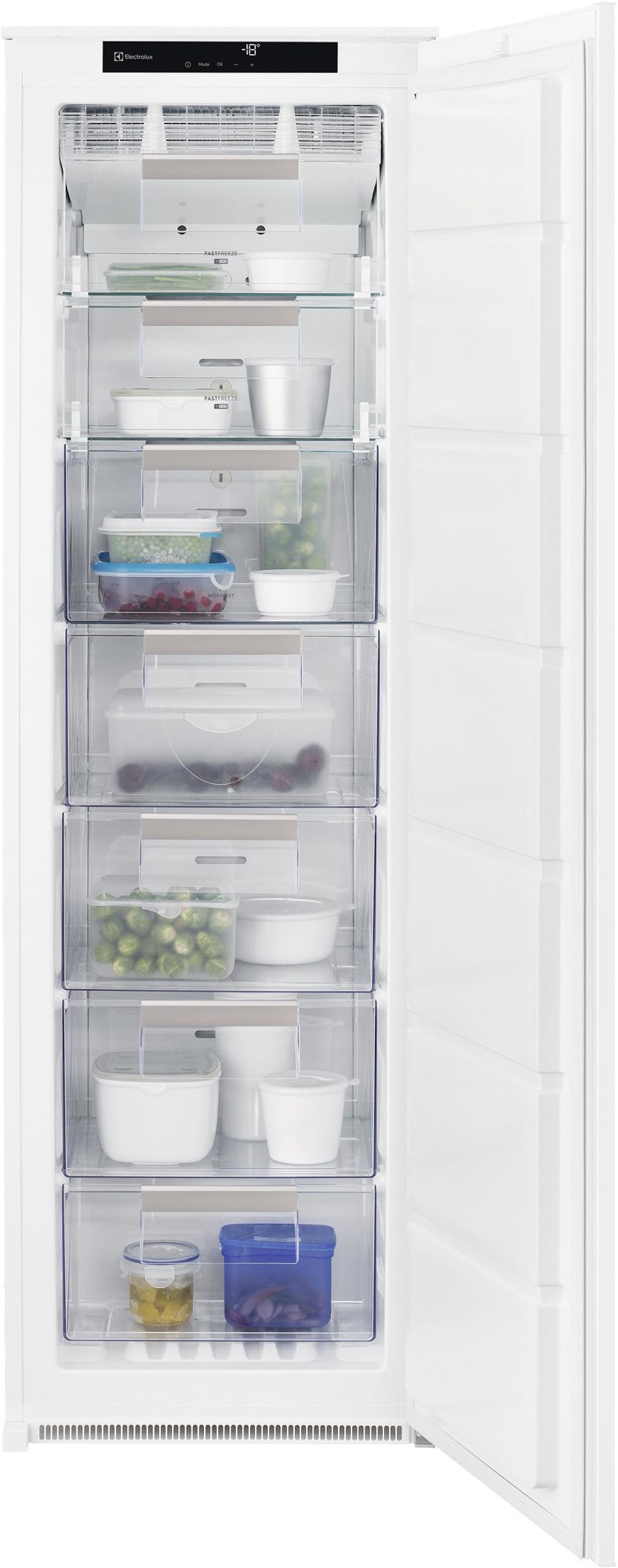 ELECTROLUX 700 No Frost KUT6NE18S Vstavaná mraznička