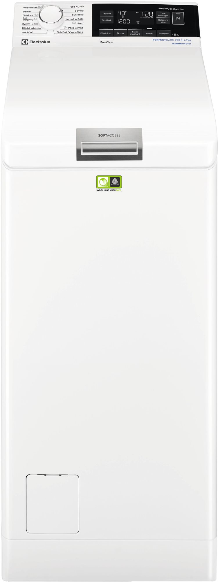 ELECTROLUX 700 SteamCare® EW7TN13372C Parná práčka