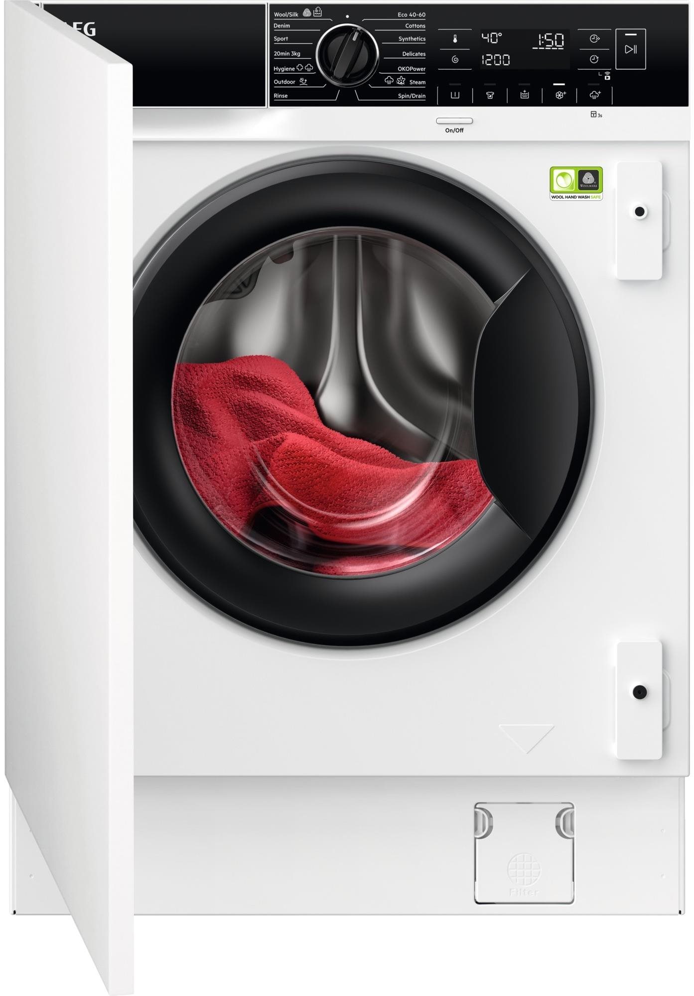 AEG 8000 ÖKOMix® L8FBE48SCI Vstavaná práčka