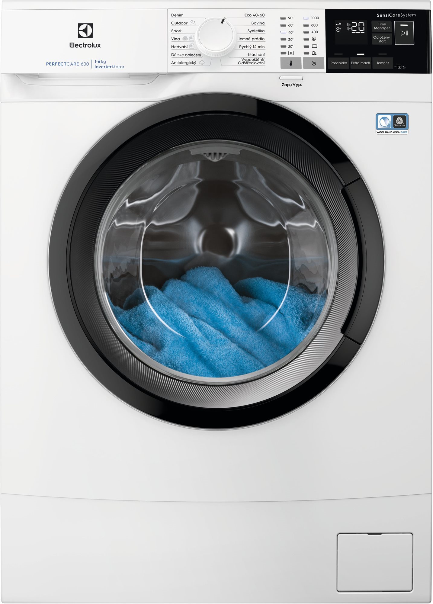 ELECTROLUX 600 SensiCare EW6SM406BC Úzka práčka