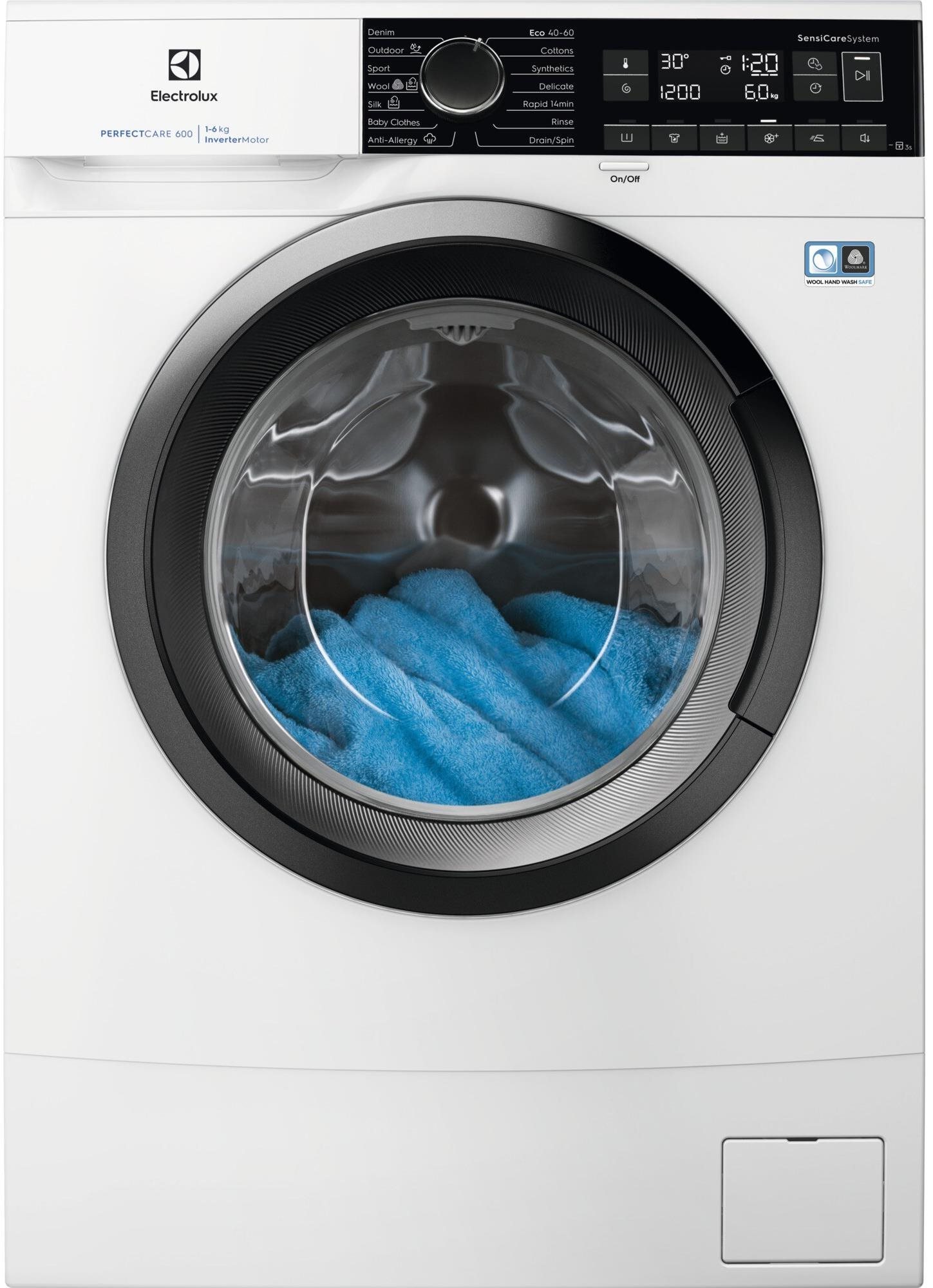 ELECTROLUX 600 SensiCare® EW6SN226SI Úzka parná práčka