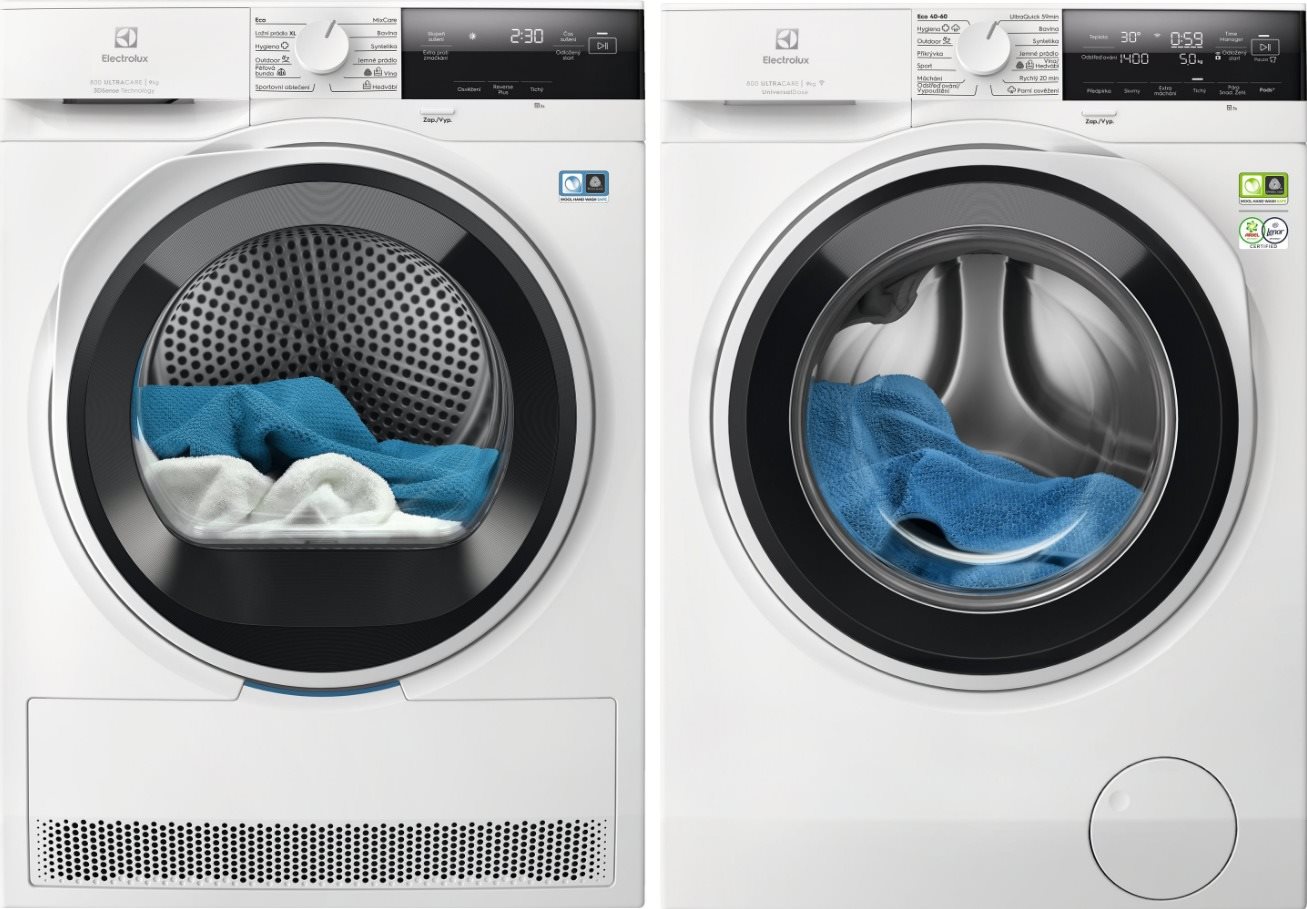 ELECTROLUX 800 UltraCare UniversalDose EW8F3494QC + ELECTROLUX 800...