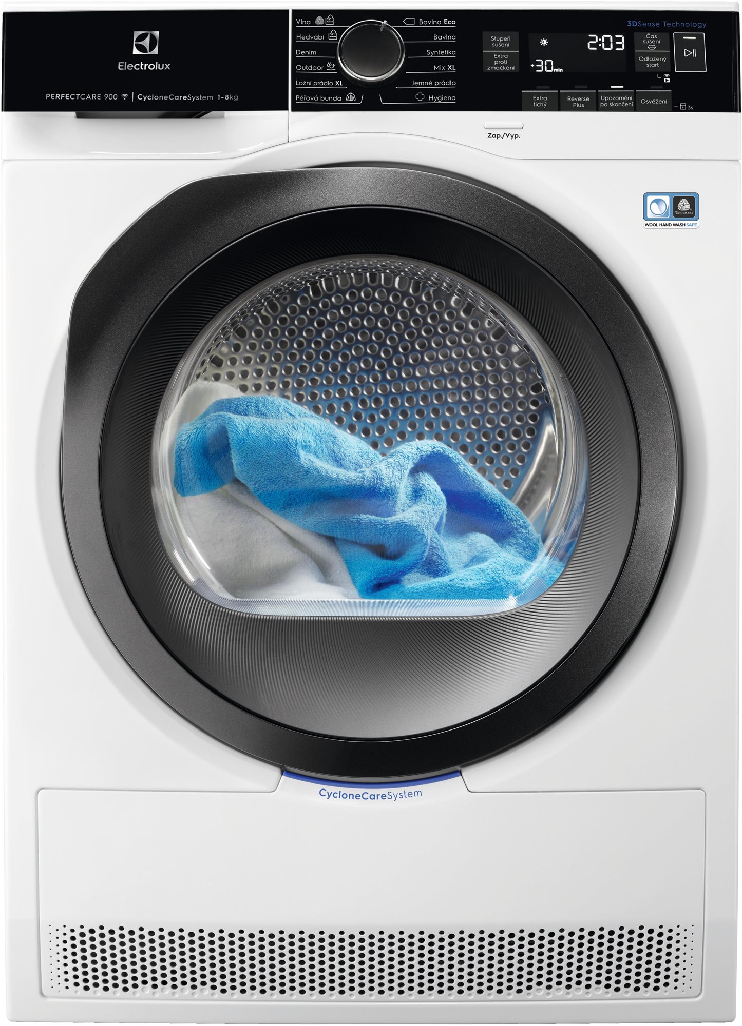 ELECTROLUX 900 CycloneCare 3DSense EW9H188SCC Sušička prádla