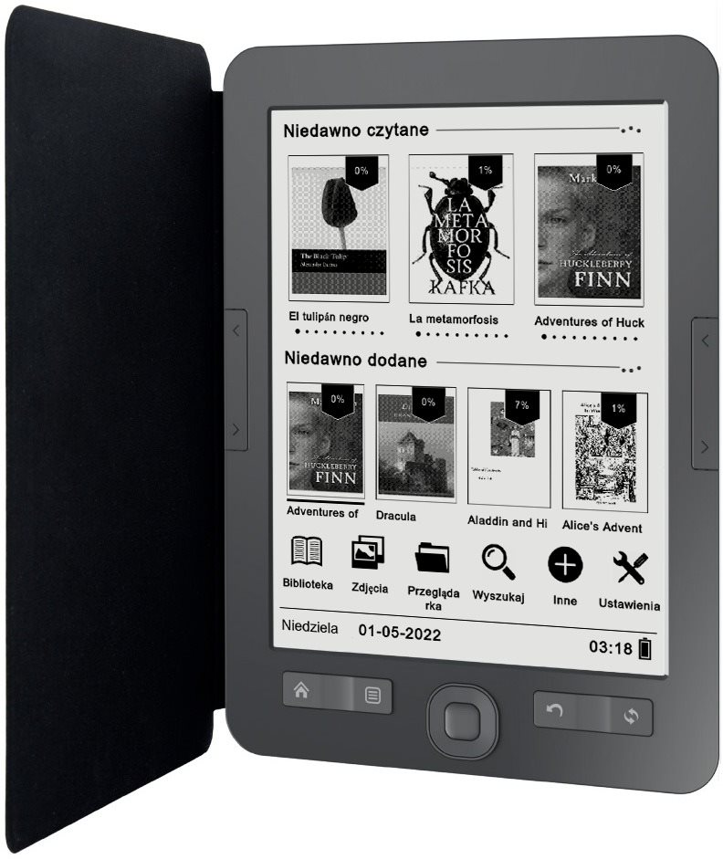 Bemi Cognita + Grey eBook-Reader
