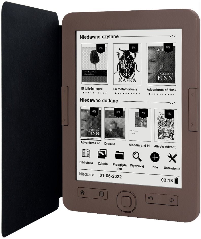 Bemi Cognita + Brown Ebook olvasó