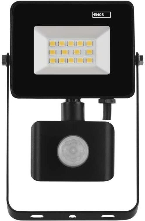 EMOS LED reflektor SIMPO mozgásérzékelővel, 10,5 W, fekete,...