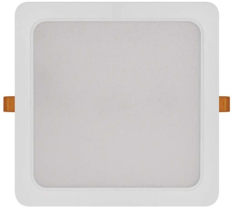 EMOS LED-Deckenleuchte RUBIC 22 x 22 cm, 24 W, neutralweiß LED-Licht