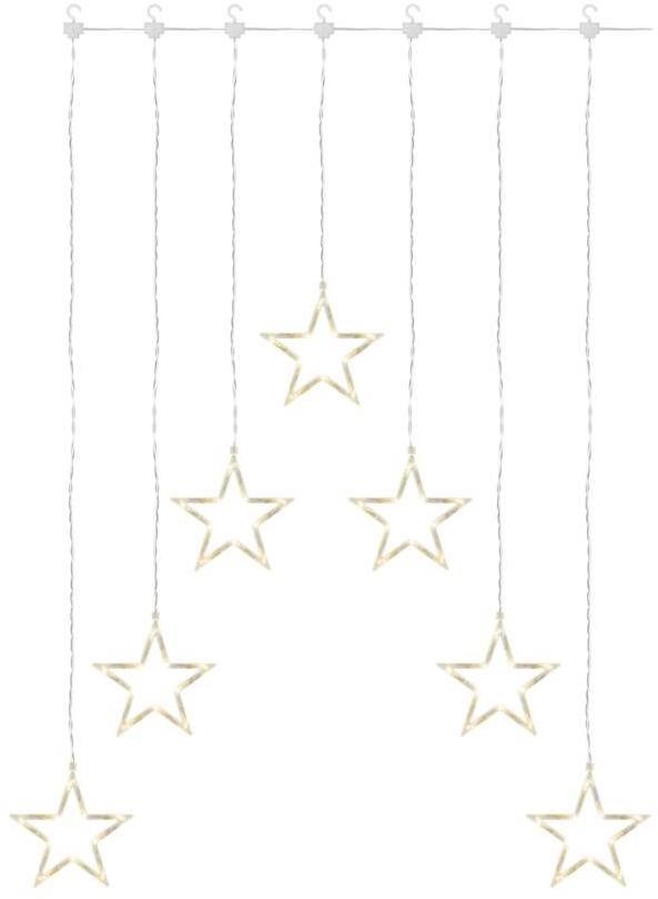 EMOS LED karácsonyi függő - 7 csillag, 67x 125cm, beltéri, meleg...