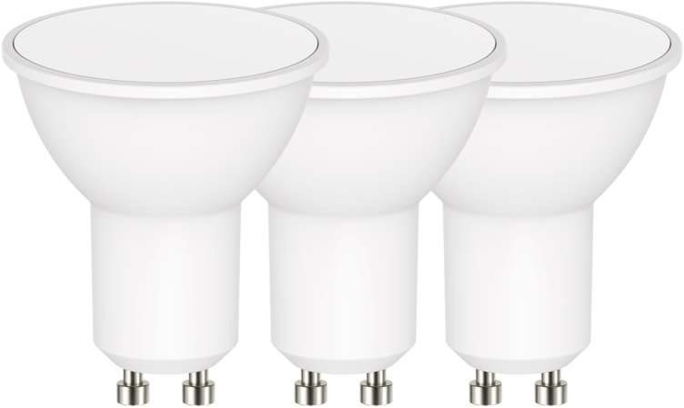 EMOS LED žiarovka Classic MR16 3,8 W GU10, teplá biela, 3 ks LED...