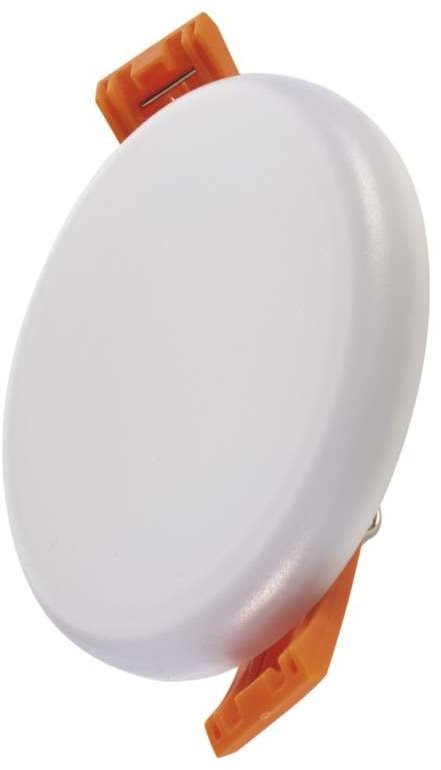 EMOS LED panel 75 mm, kruhový vstavaný biely, 6 W neut. biela, IP65...