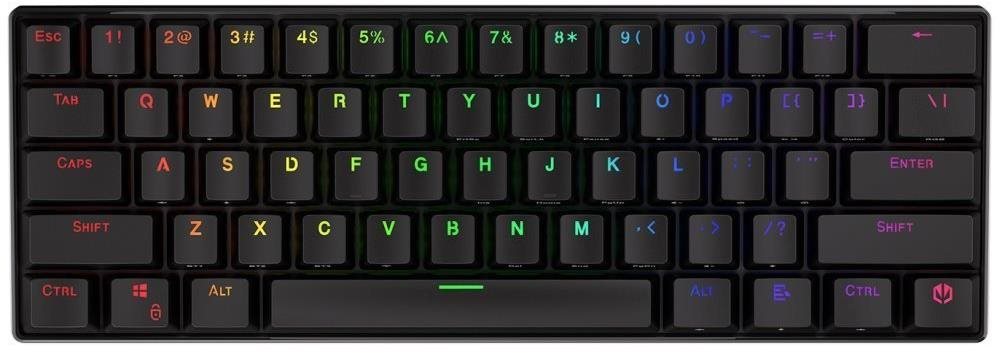 Endorfy Thock Compact Wireless Red, US layout Gaming-Tastatur