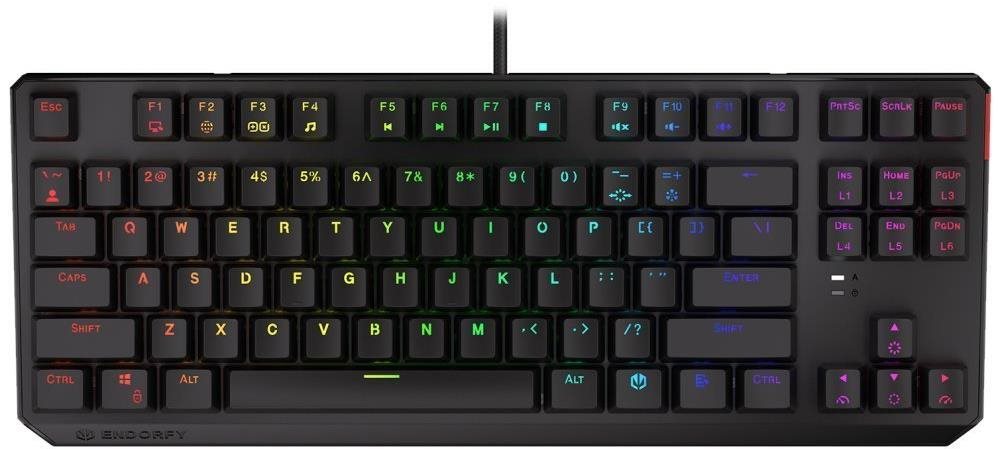 Endorfy Thock TKL Brown, CZ/SK layout Herná klávesnica