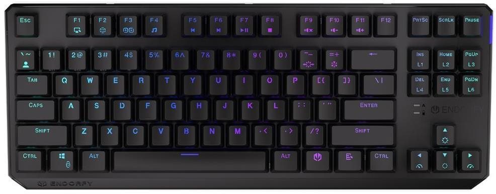 Endorfy Thock TKL Wireless Black Gamer billentyűzet