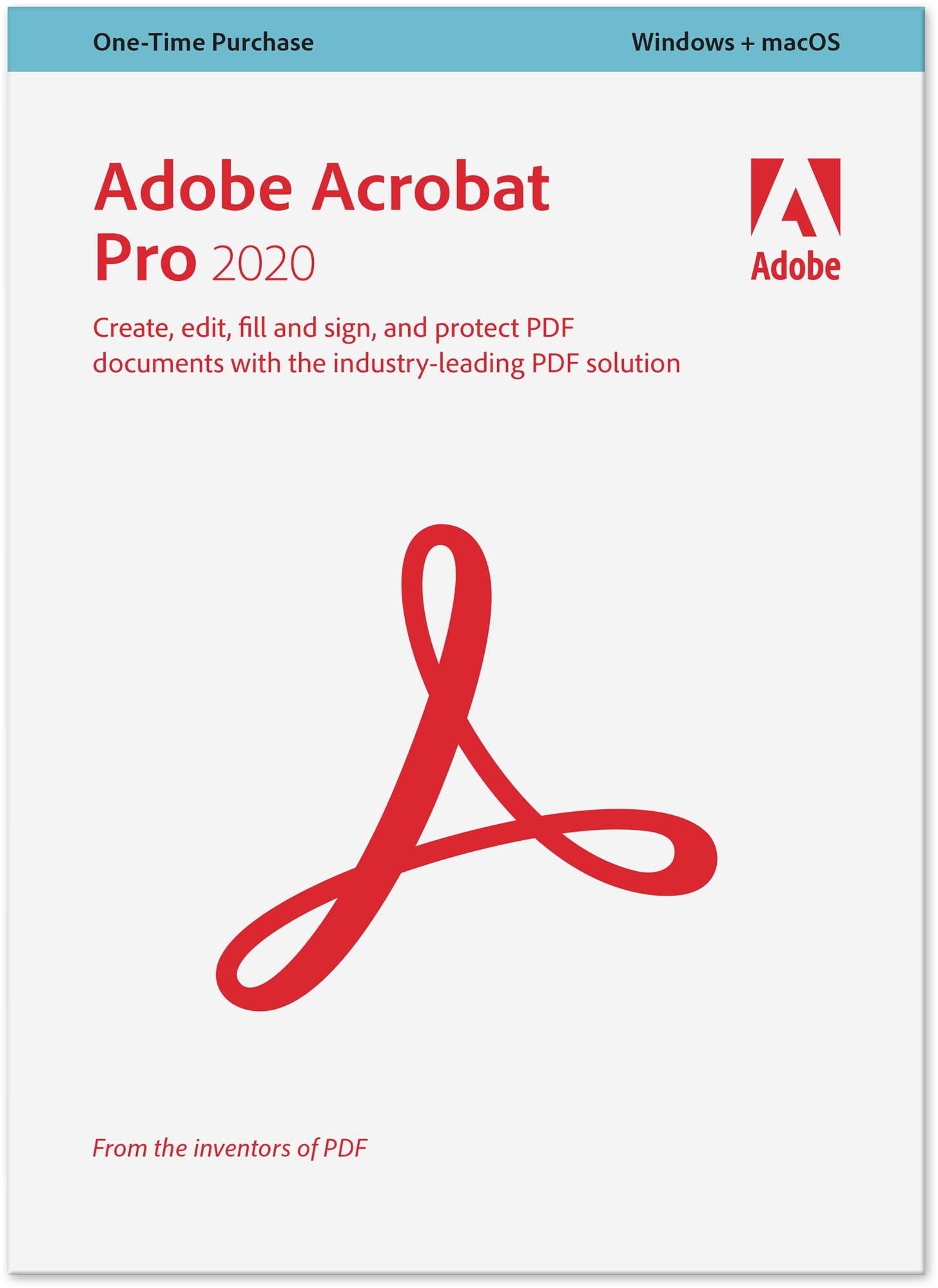 Adobe Acrobat Pro WIN/MAC CZ (BOX) Kancelársky softvér