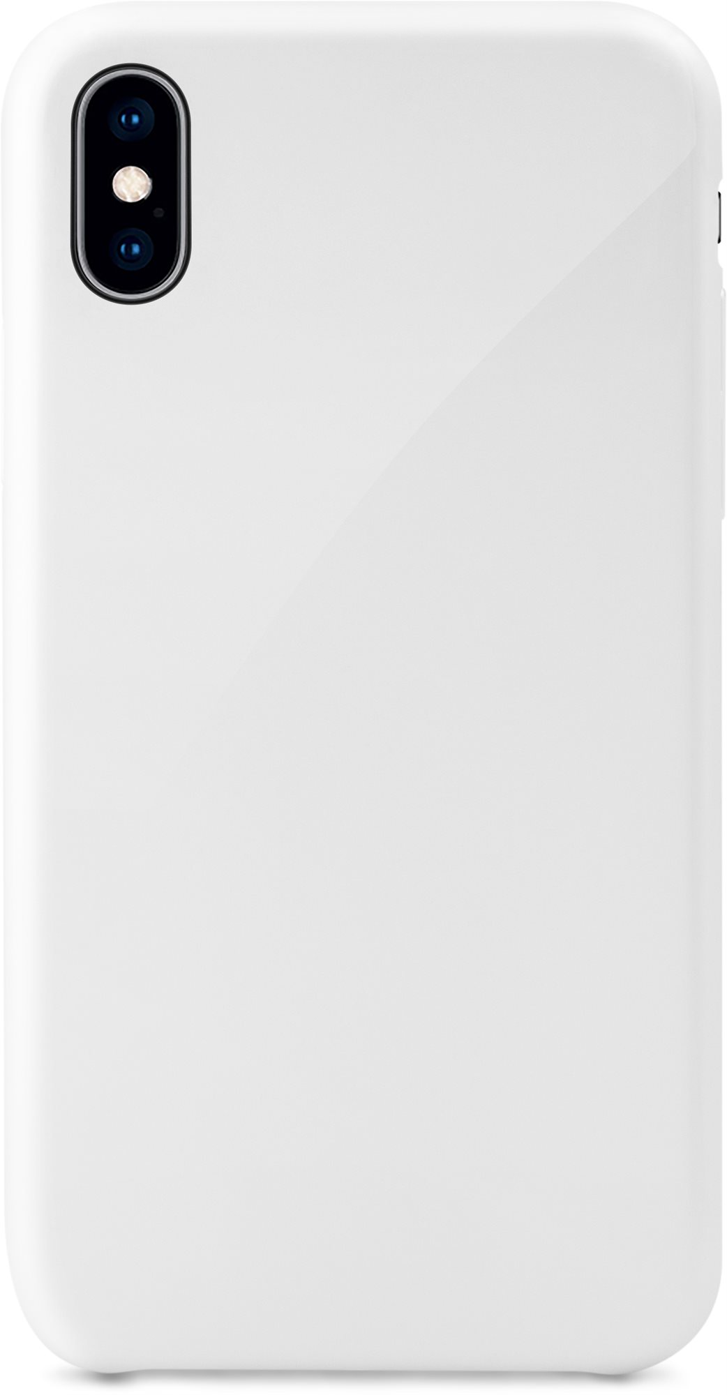 Epico Ultimate Gloss for iPhone X - White Phone Cover