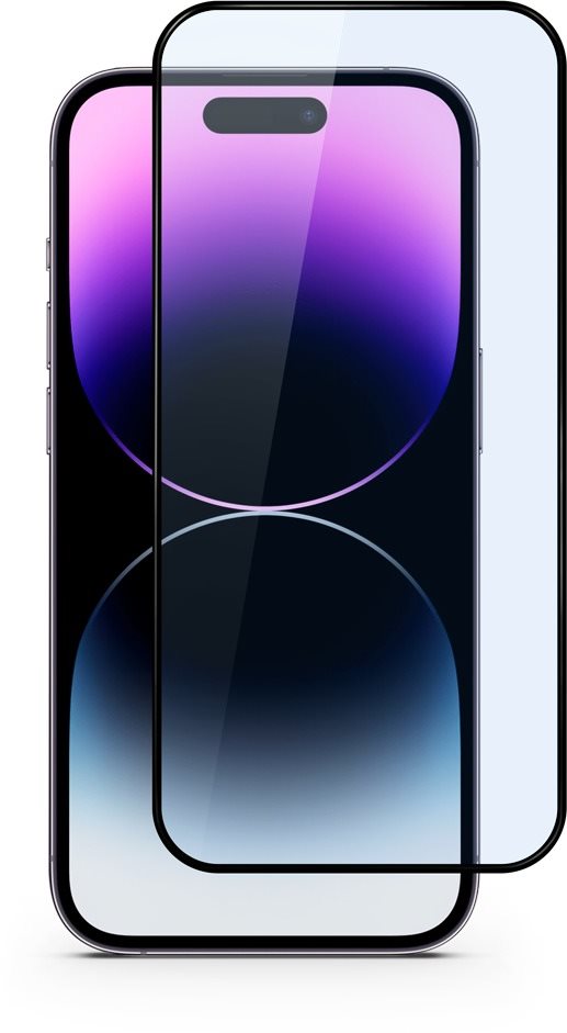 Epico Hero iPhone 13 Pro Max/ 14 Plus üvegfólia - fekete Üvegfólia