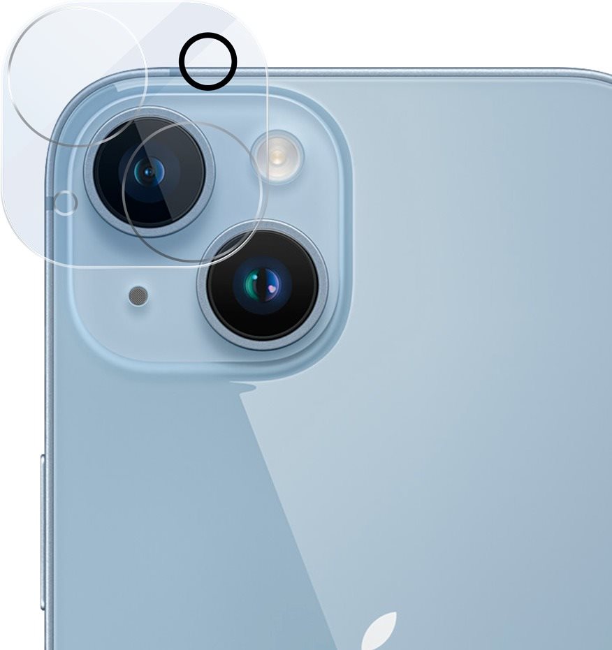 Epico Schutzglas für das Kameraobjektiv des iPhone 14/14 Plus...