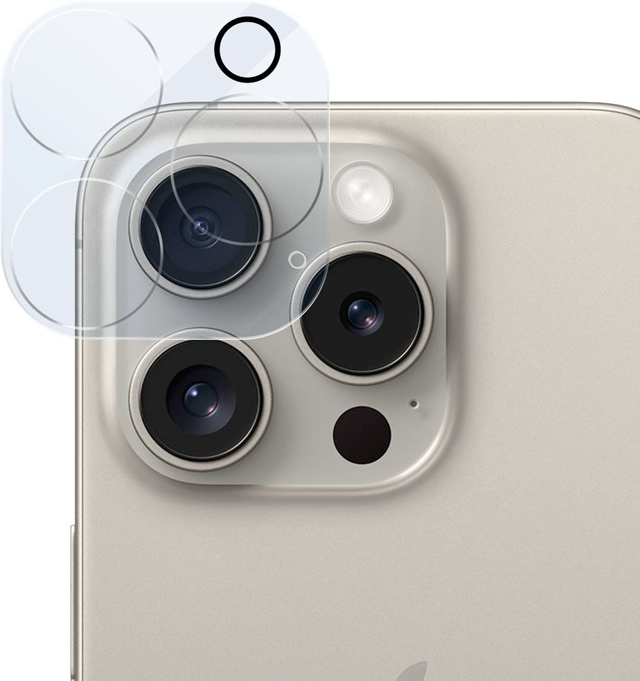 Epico iPhone 15 Pro/15 Pro Max kamera védő fólia Kamera védő fólia