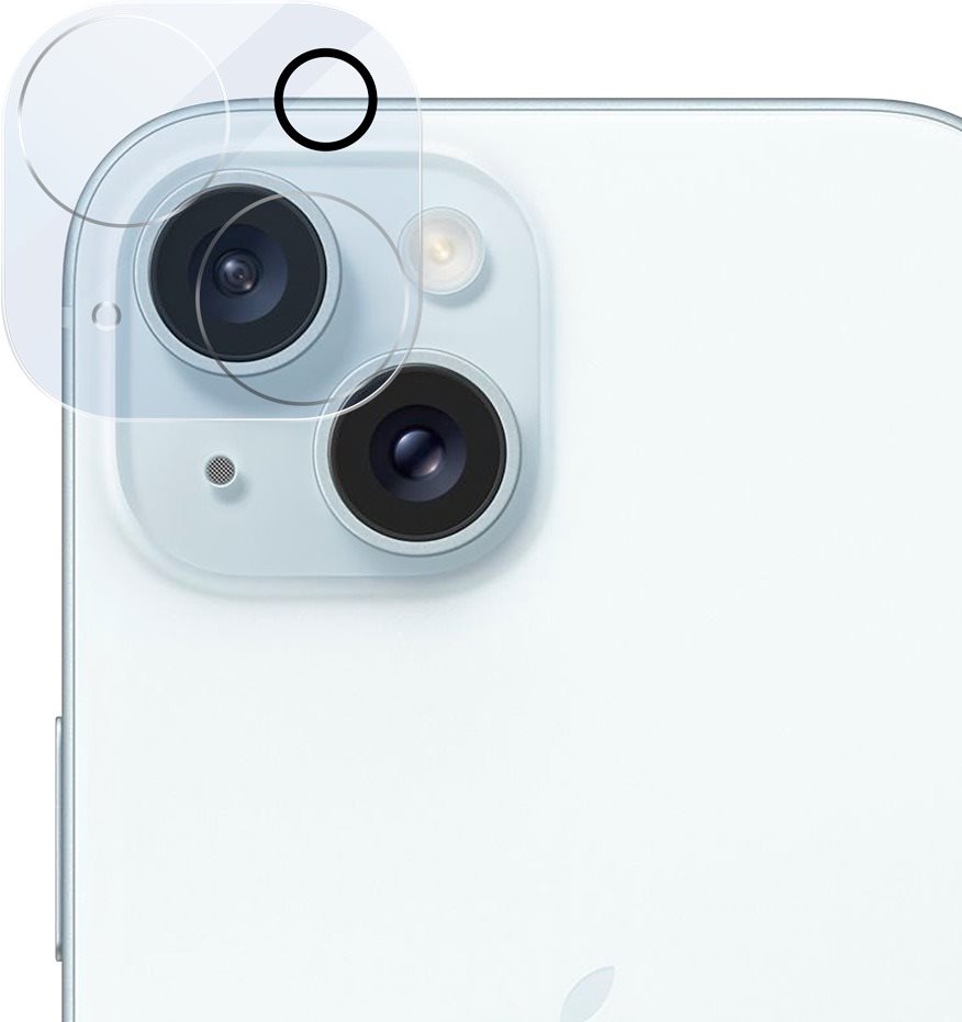 Epico iPhone 15/15 Plus kamera védő fólia Kamera védő fólia
