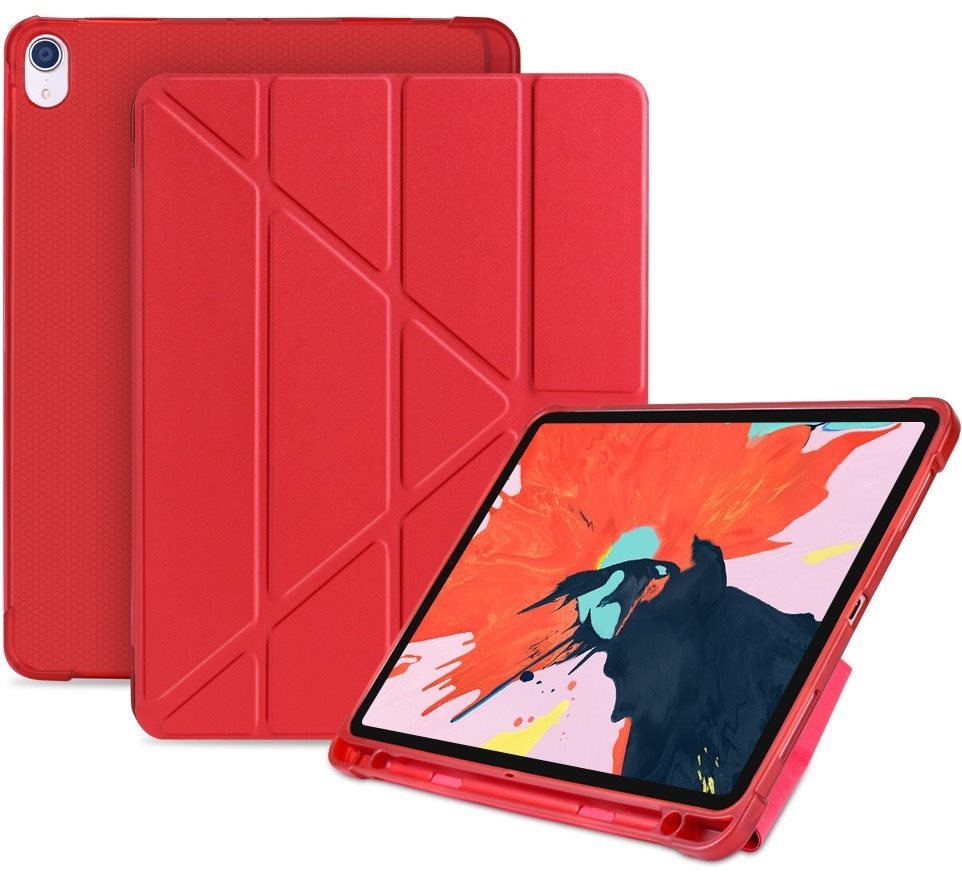 Epico Fold Flip Case iPad Air 10.9" (2020) - Red Tablet Case
