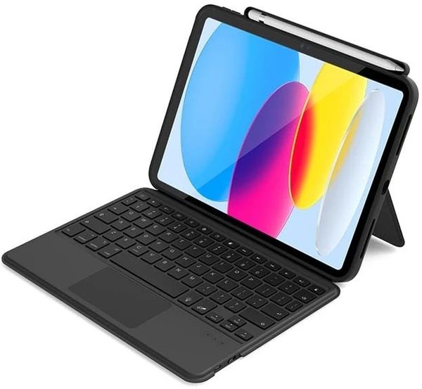 Epico Keyboard Case iPad 10,9" (2022) - Spanish/fekete Tablet tok...