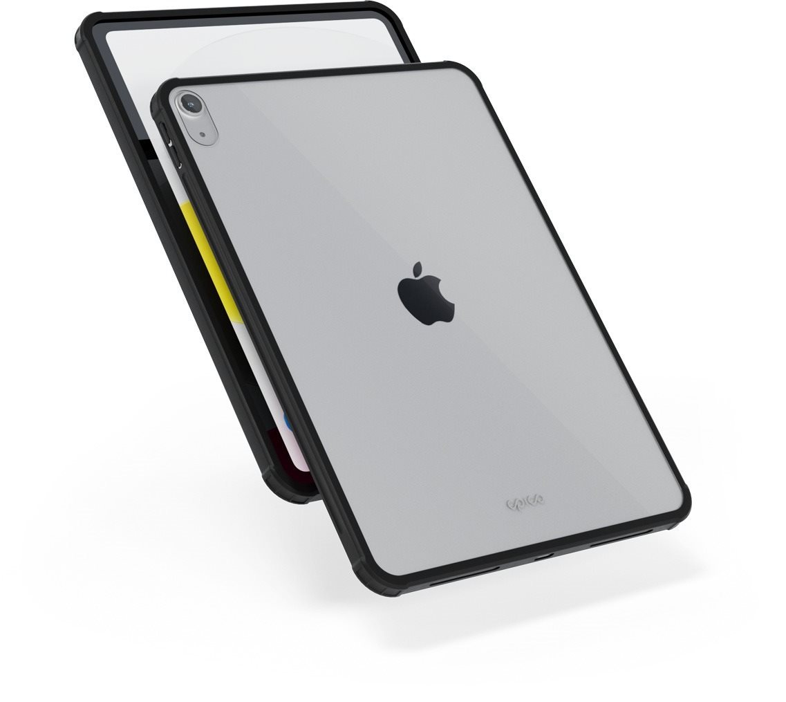 Epico Hero Apple iPad 10.2"tok - átlátszó/fekete Tablet tok