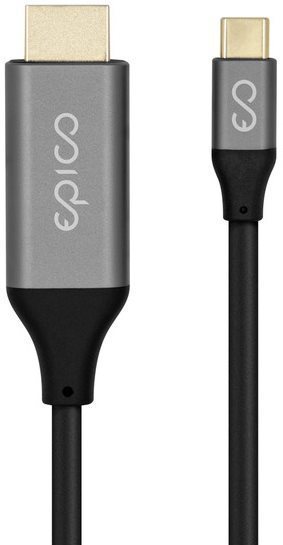 Epico USB Type-C to HDMI Cable 1.8m (2020) - Space Grey Video Cable