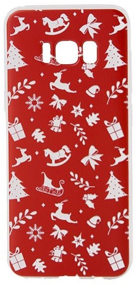 Epico RED XMAS pour Samsung Galaxy S8 Coque de téléphone portable