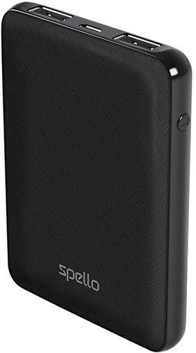 Spello vrecková powerbanka 5000 mAh čierna Powerbank