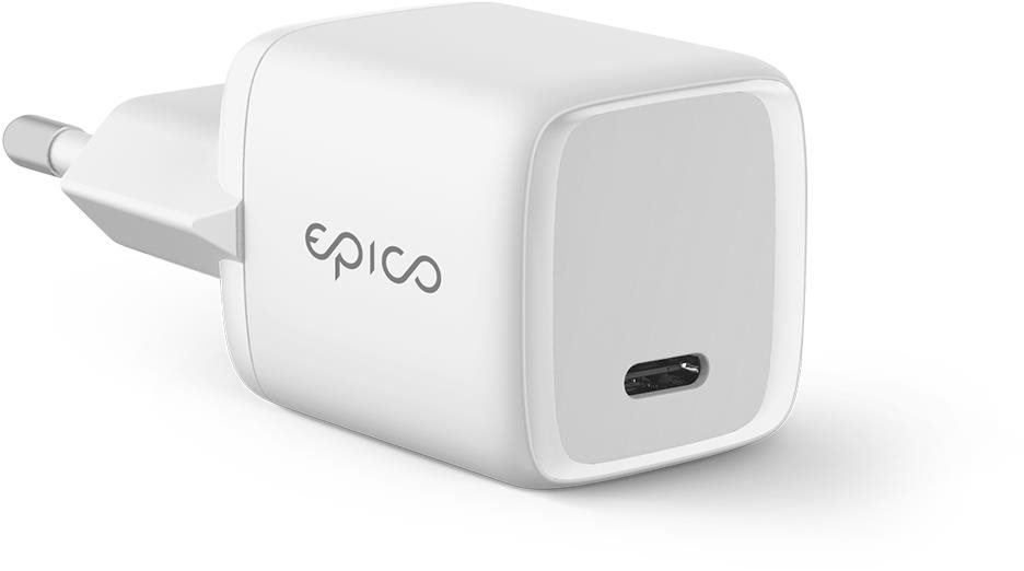 Epico 30W PD mini nabíjačka – biela Nabíjačka do siete