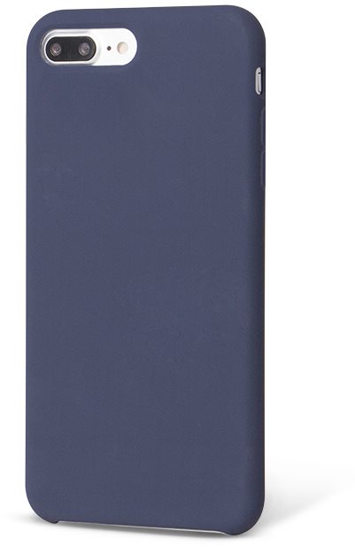 Epico Silicone Case iPhone 7 Plus/8 Plus - Blue Phone Cover