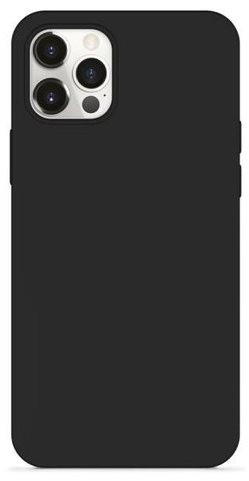 Epico Silicone iPhone 12 mini Cover (MagSafe compatible) - Black...