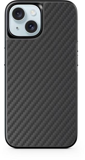 Epico Mag+ Hybrid Carbon iPhone 15 MagSafe fekete tok Telefon tok