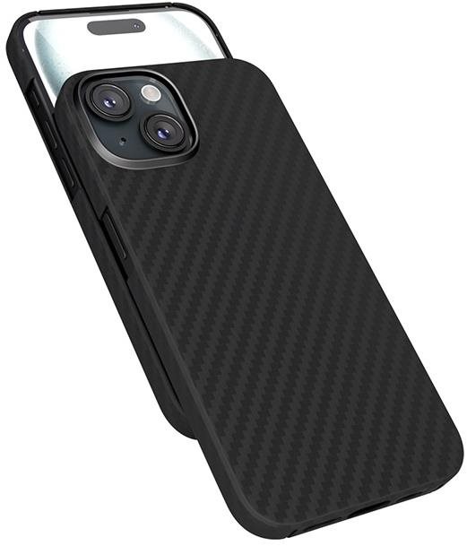 Epico Mag+ Carbon Cover für iPhone 15 Plus mit...