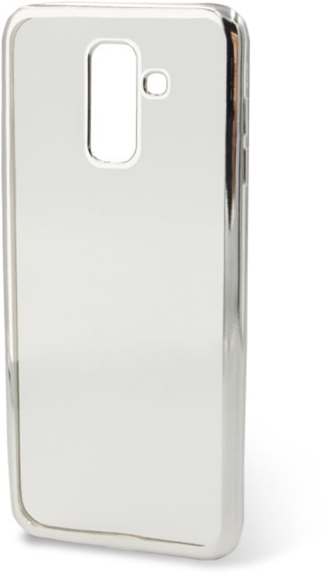 Epico Bright for Samsung Galaxy A6+ (2018) - Silver Phone Cover