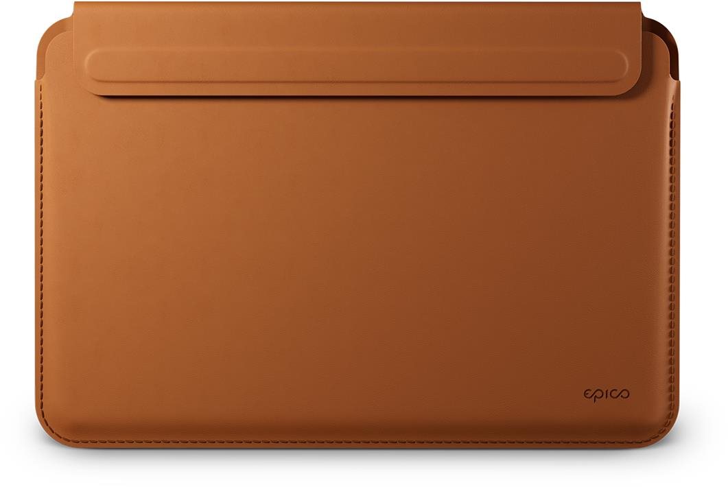 Epico Kožený obal pro MacBook Air/Pro 13,3" - hnědý Pouzdro na...