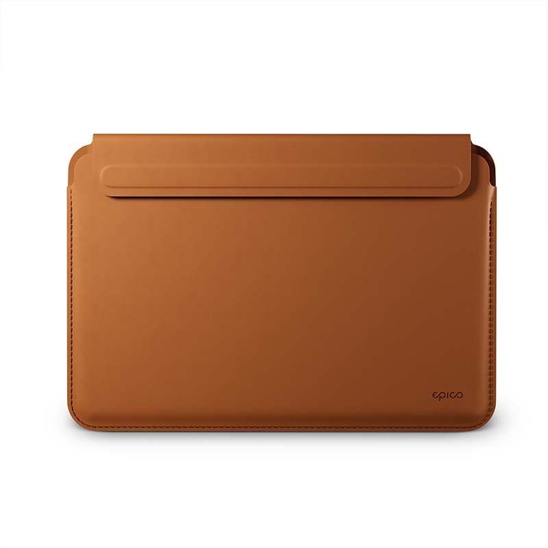 Epico kožené puzdro na MacBook Air 15" – hnedé Puzdro na notebook