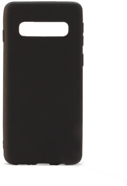 Epico Silk Matt Case for Samsung Galaxy S10 Black Phone Cover