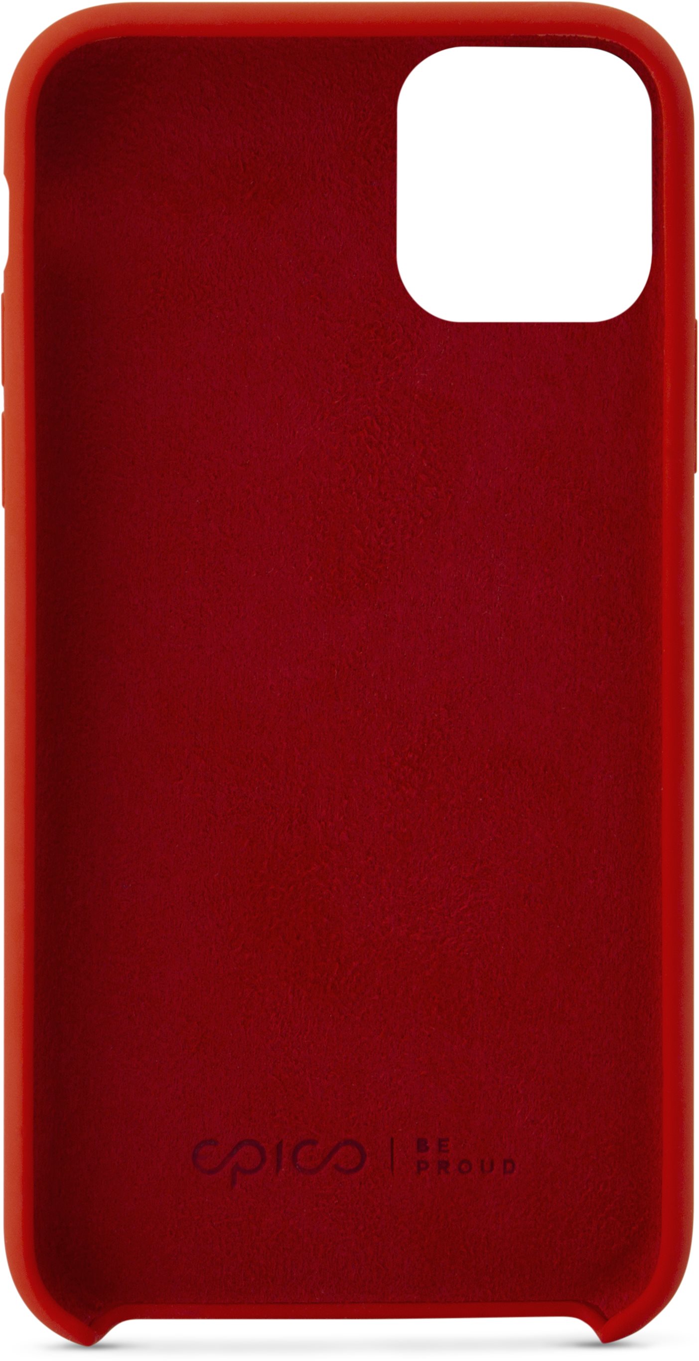 EPICO SILICONE CASE iPhone X/XS/11 PRO, Red Phone Cover