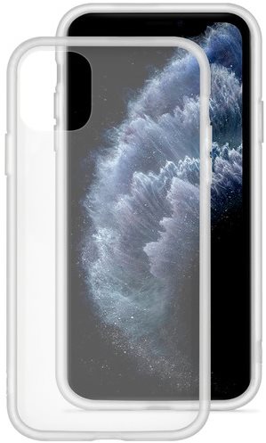 EPICO GLASS CASE 2019 iPhone 11 Pro, Transparent/White Phone Cover