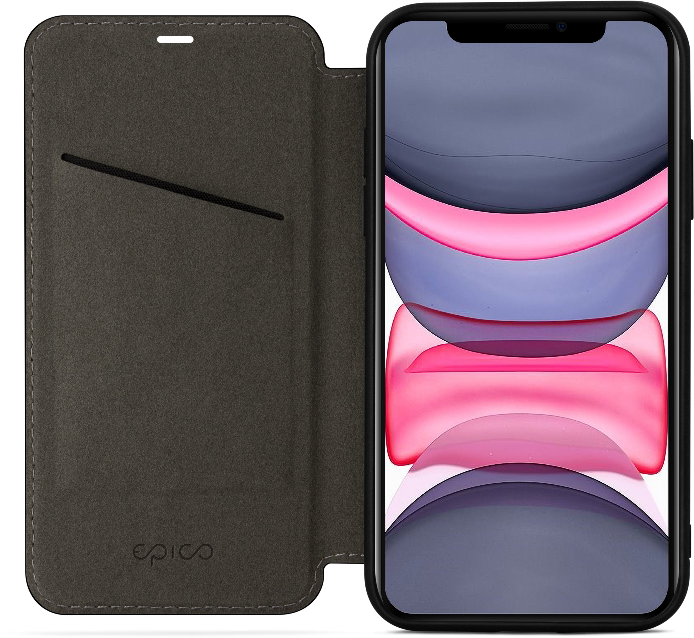 EPICO FLIP CASE for iPhone 11 PRO Black Phone Case