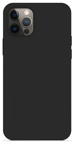 Epico Silicone Case iPhone 12 / 12 Pro - Black Phone Cover