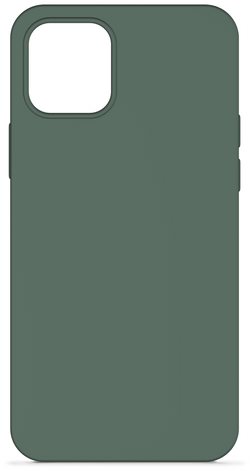 Epico Silicone Case iPhone 12 Pro Max - Dark Green Phone Cover
