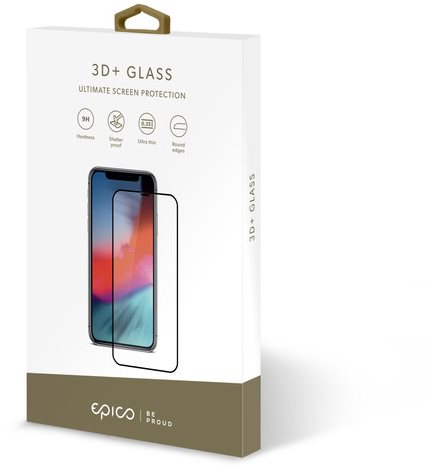 Epico 3D+ Samsung Galaxy A21s - Black Glass Screen Protector