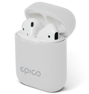 Epico Hülle für AirPods Weiß Kopfhörer-Hülle