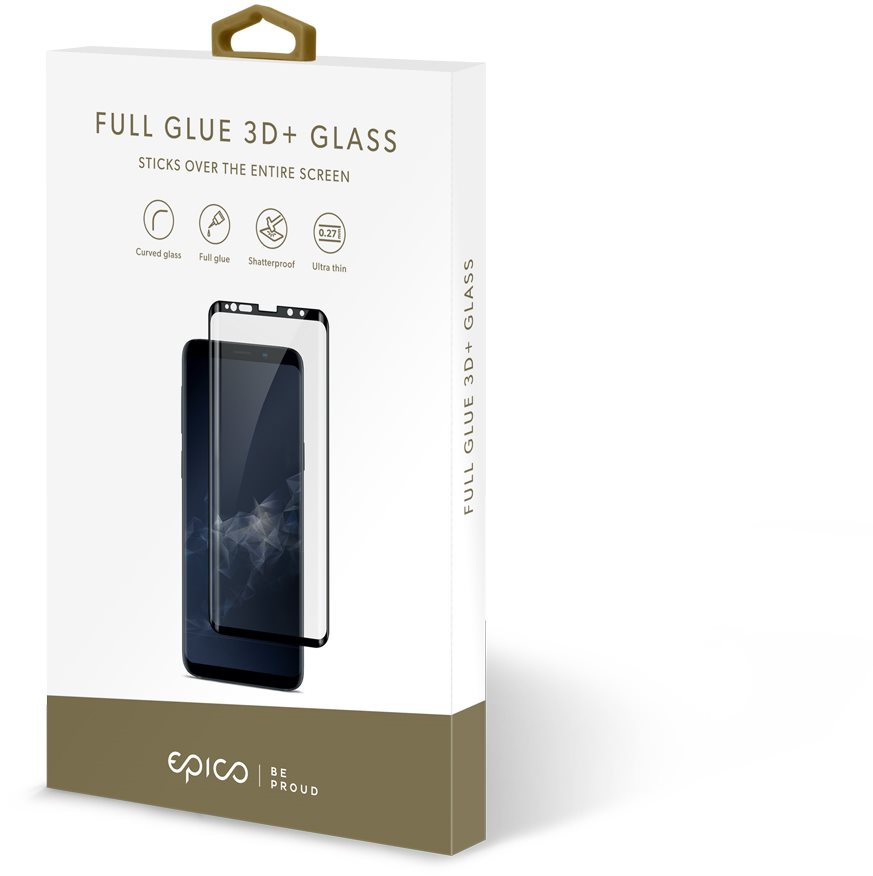 Epico 3D + Glass LG Wing - Black Glass Screen Protector