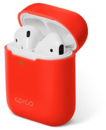 Epico Silicone AirPods Gen 2 - rot Kopfhörer-Hülle