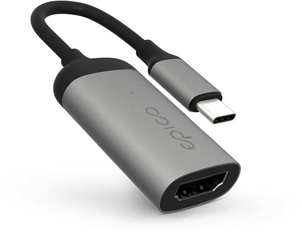 Epico USB-C auf HDMI Adapter - Space Gray Adapter