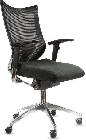 SPINERGO Office čierna Kancelárska stolička