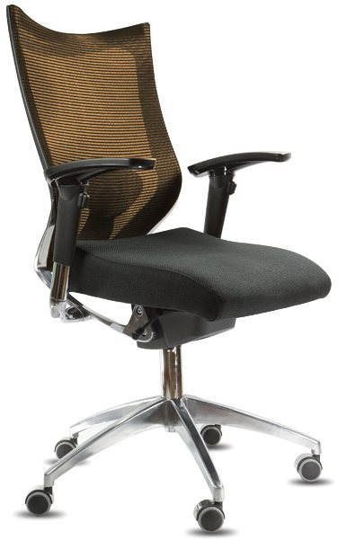 SPINERGO Office oranžová Kancelárska stolička